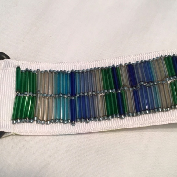 Fletcher Artworks, LLC Spring is Here Hand Beaded Belt